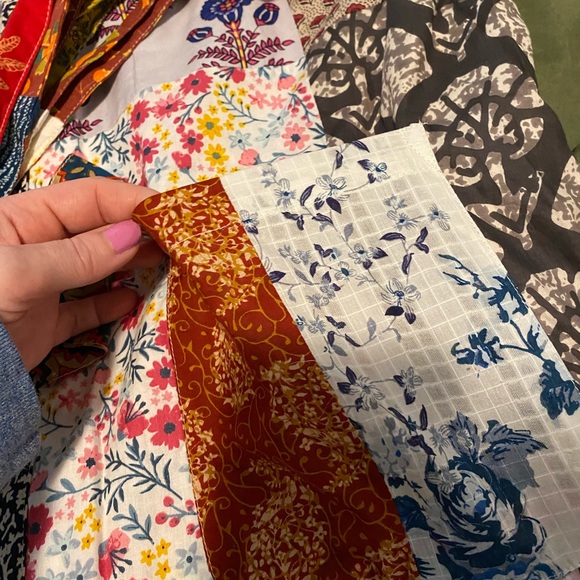 NWT. Cotton hand made kimono 3/4 sleeve. - Picture 5 of 8